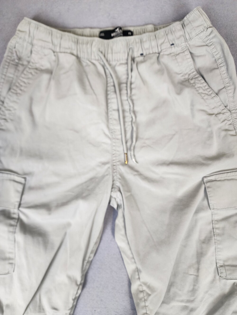 Hollister Y2K Parachute Cargo Pants XS Retro Utility Style Pull On Elastic - Picture 3 of 14